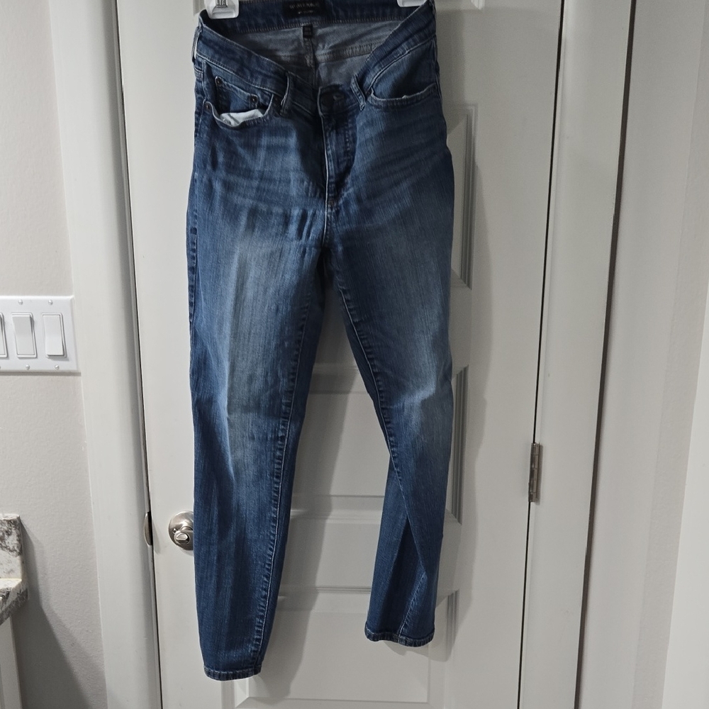 Banana Republic Curvy Girlfriend Blue Jeans